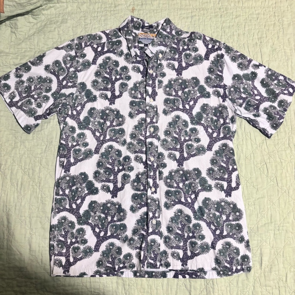 Reyn Spooner Joshua Tree Button Down Shirt - Large